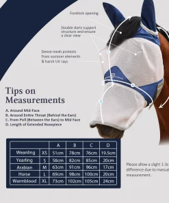 FlyShielder Full Face Horse Fly Mask